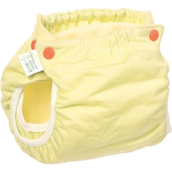 Підгузок трикотажний ЕКО ПУПС Active Premium з вкладишем Abso Maxi, 12-17 кг, жовтийй - Pampik