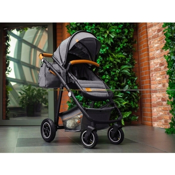 Коляска універсальна 3в1 Lionelo Amber Blue Navy, темно-синій - Pampik - 13