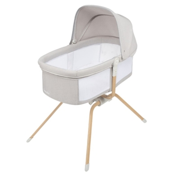 Ліжечко-люлька Lionelo Malin Evo, білий - Pampik