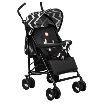 Прогулянковий візок Lionelo Elia Oslo, чорний - Pampik