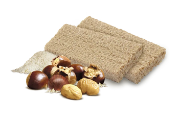 Органические хлебцы Extrudo Crispins со вкусом каштана, 100 г - Pampik - 2