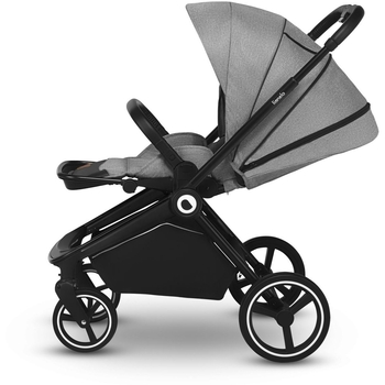 Коляска універсальна 3в1 Lionelo Mika Grey Stone, світло-сірий - Pampik - 11