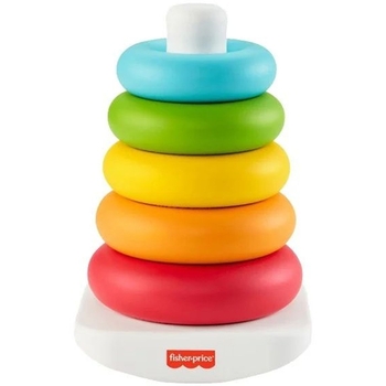 Пірамідка Fisher-Price Rock-a-Stack з еко-матеріалів GRF09) - Pampik