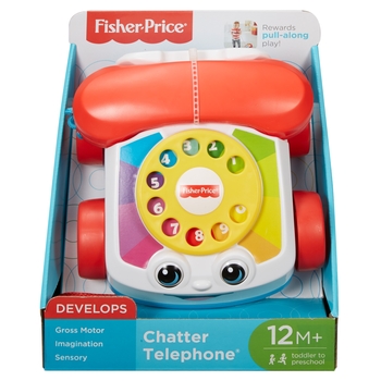 Іграшка-каталка Fisher-Price Телефон (FGW66) - Pampik - 3