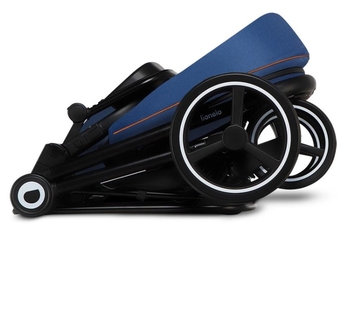 Коляска універсальна 2в1 Lionelo Mika Blue Navy, синій - Pampik - 10