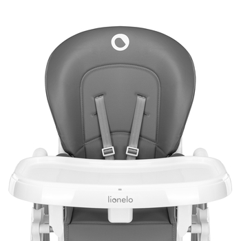 Стульчик для кормления Lionelo Linn Plus, серый с белым (LO.LI02) - Pampik - 10