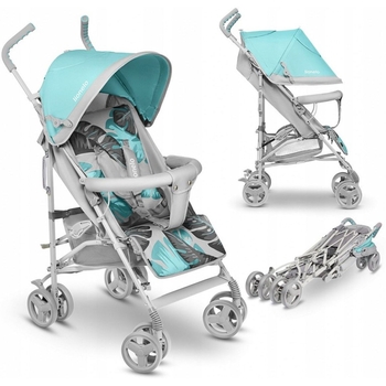 Коляска прогулянкова Lionelo Elia Tropical Turquoise, бірюзовий - Pampik - 5