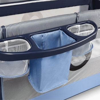 Манеж-кроватка Lionelo Sven Plus Blue navy, темно-синий (LO.SV10) - Pampik - 9