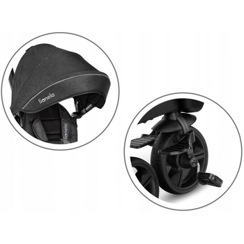 Велосипед Lionelo Kori Grey Stone, серый - Pampik - 6