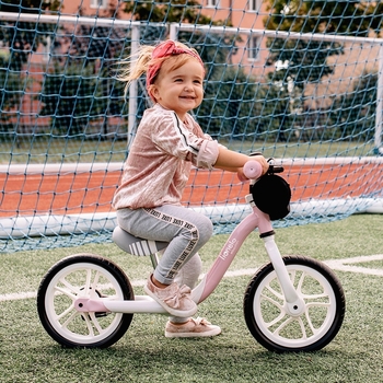 Беговел Lionelo Arie Bubblegum, розовый - Pampik - 3