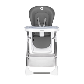 Стульчик для кормления Lionelo Linn Plus, серый с белым (LO.LI02) - Pampik