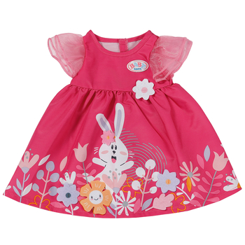 Одяг для ляльки Baby Born Сукня з квітами, 43 см (832639) - Pampik