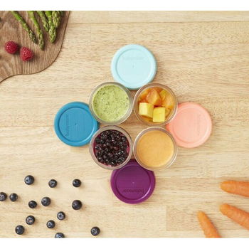 Набор стеклянных контейнеров Babymoov Babybols Multiset, 8 шт. (A004312) - Pampik - 8