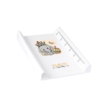 Пеленатор Tega Baby Wild&Free Little Elephant, 50х70 см, белый (DZ-009-103-SŁONIK) - Pampik