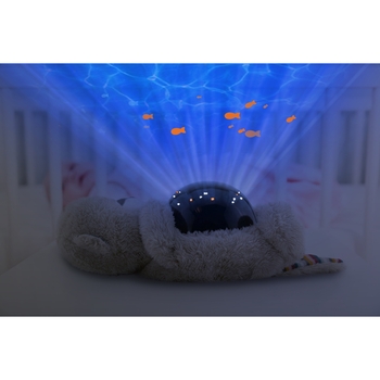 Проектор Океану Zazu Видра Отто з рухомою проекцією і заспокійливими мелодіями (ZA-OTTO-01) - Pampik - 6