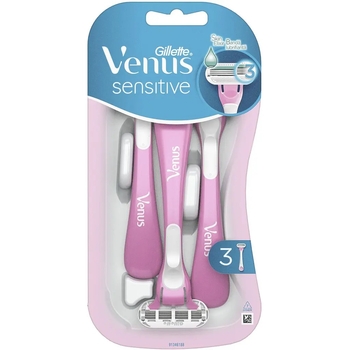 Бритва одноразова Gillette Venus Smooth Sensitive, 3 шт. - Pampik - 2
