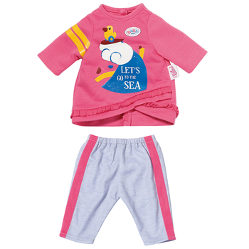 Одяг для ляльки Baby Born Рожевий костюмчик, 36 см (831892) - Pampik