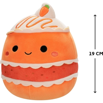 М'яка іграшка Squishmallows Морквяний тортик, 19 см (SQER00835) - Pampik - 4