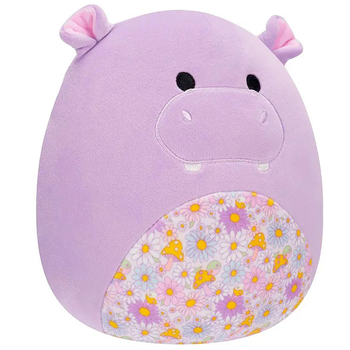 М'яка іграшка Squishmallows Бегемот Ханна, 19 см (SQCR05409) - Pampik - 2