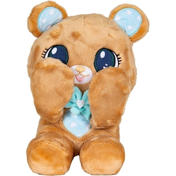 М'яка іграшка Peekapets Коричневий ведмедик, 30 см (907867) - Pampik