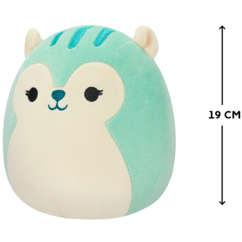 Мягкая игрушка Squishmallows Белка Ерма, 19 см (SQCR05410) - Pampik - 6