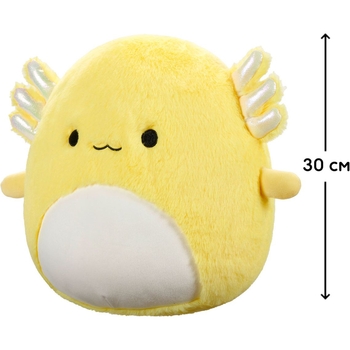 М'яка іграшка Squishmallows Аксолотль Трейтон, 30 см (SQCR06759) - Pampik - 2