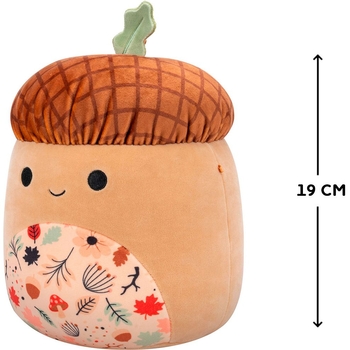 М'яка іграшка Squishmallows Жолудь Мак, 19 см (SQHV00028) - Pampik - 2