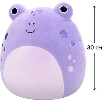М'яка іграшка Squishmallows Жабка Наомі, 30 см (SQCR06625) - Pampik - 2
