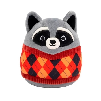 Мягкая игрушка Squishmallows Енот Рокки, 19 см (SQHV00030) - Pampik