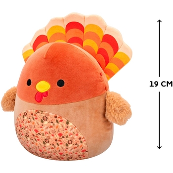 М'яка іграшка Squishmallows Індик Гобріанна, 19 см (SQHV00029) - Pampik - 2