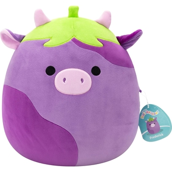 М'яка іграшка Squishmallows Корівка-Баклажан Фредерік, 30 см (SQCR07969) - Pampik - 7