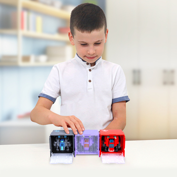 Динозавр-трансформер Dinoster Синій Птера-бот, бокс для зберігання (EU580840-4) - Pampik - 8