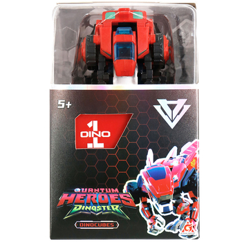 Динозавр-трансформер Dinoster Червоний Раптор-бот, бокс для зберігання (EU580840-1) - Pampik - 10