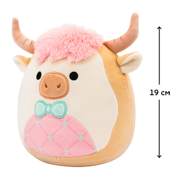М'яка іграшка Squishmallows Корівка Самсон, 19 см (SQER01229) - Pampik - 2