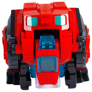 Динозавр-трансформер Dinoster Червоний Раптор-бот, бокс для зберігання (EU580840-1) - Pampik - 4