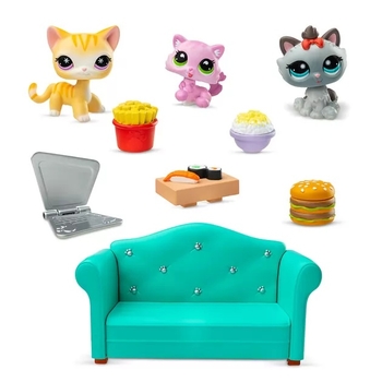 Ігровий набір Littlest Pet Shop Вечірка зі смаколиками (636) - Pampik - 2