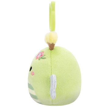 М'яка іграшка на кліпсі Squishmallows Бджілка Сібіл, 9 см (SQCP00460) - Pampik - 3