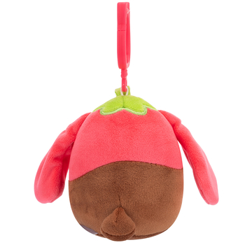 М'яка іграшка на кліпсі Squishmallows Кролик Гунда, 9 см (SQCP00464) - Pampik - 5