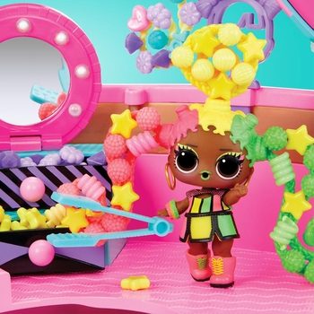 Ігровий набір з лялькою L.O.L. Surprise! Салон зачісок з намистинок (120995) - Pampik - 10