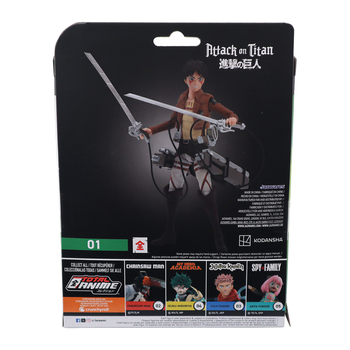 Ігрова фігурка Total Anime Атака титанів W1 Ерен (KAZ0006-W1) - Pampik - 15