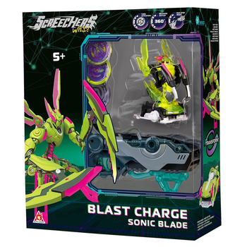 Ігровий набір Screechers Wild! S5 L1 V2 Сонік Блейд (KS686115) - Pampik - 9