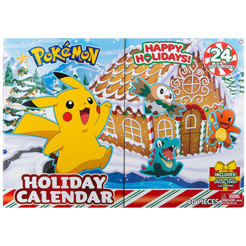 Набір ігрових фігурок Pokemon Адвент-календар 2023, 24 фигурки (PKW3066) - Pampik