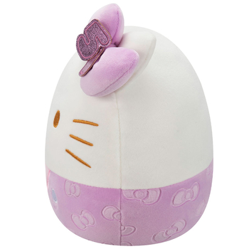 М'яка іграшка Squishmallows Хелоу Кітті у пурпуровому, 20 см (SQSN00499) - Pampik - 3