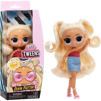 Лялька L.O.L. Surprise! OPP Tweens Олівія Флаттер, 15 см (988953) - Pampik