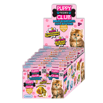 Фігурка-сюрприз Cool Things Puppy club gold edition Милі кошенята, 1 шт. в асортименті (PC048) - Pampik - 3