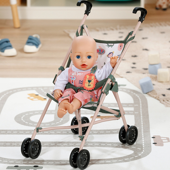 Прогулянковий візочок для ляльки Baby Born Тропіки (838327) - Pampik - 4