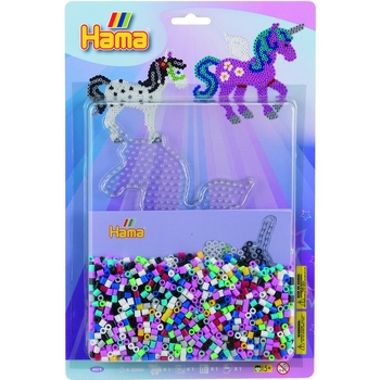 Термомозаїка Hama Midi Набір Єдиноріг (HM-4079) - Pampik