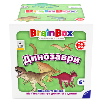 Познавательная игра YaGo BrainBox Динозавры (BZZBRDI02UA) - Pampik - 6