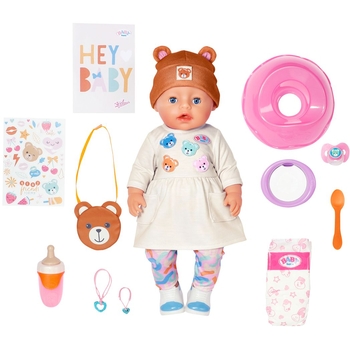 Лялька Baby Born Емма-Тедді, з аксесуарами, 43 см (836651) - Pampik - 5