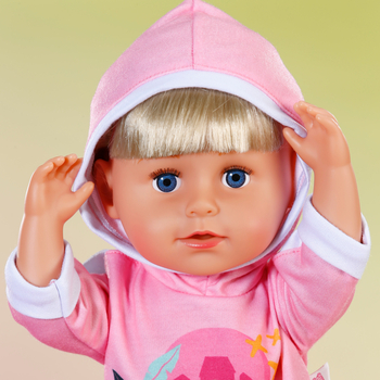 Набір одягу для ляльки Baby Born Рожевий спортивний костюм, 43 см (837313) - Pampik - 6